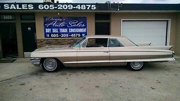 1962 Gold Cadillac DeVille Coupe