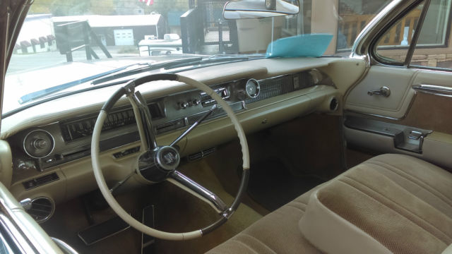 1962 Gold Cadillac DeVille Coupe