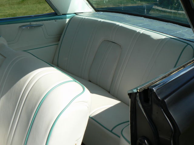 1962 Black/Green Cadillac DeVille Hardtop