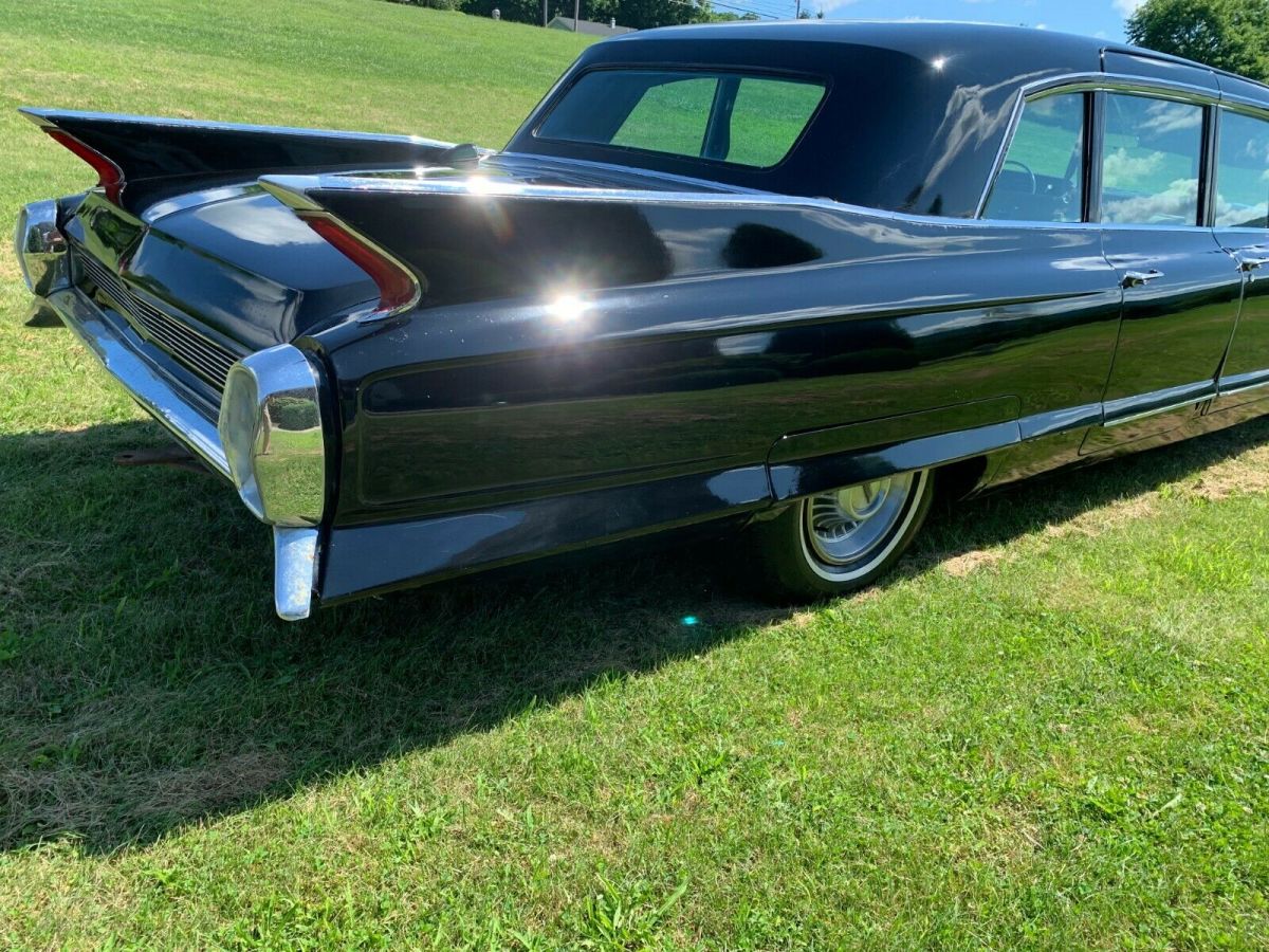 1962 Black Cadillac Series 75 Limousine