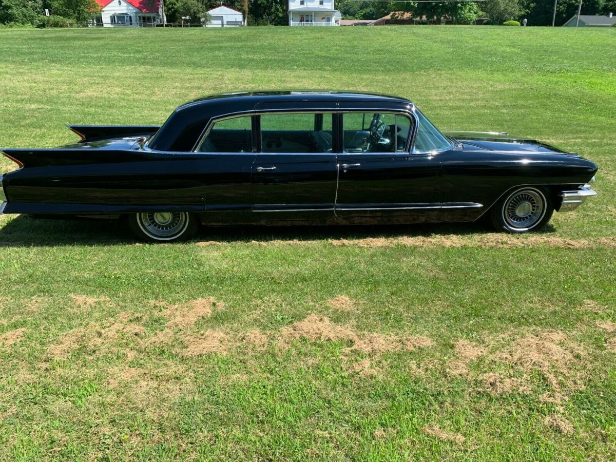 1962 Black Cadillac Series 75 Limousine