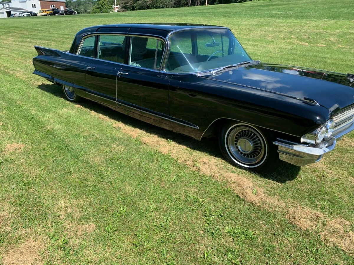 1962 Black Cadillac Series 75 Limousine