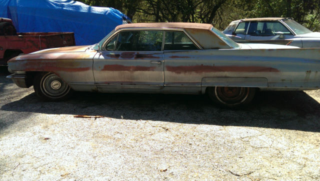 1962 Blue Cadillac DeVille Sedan