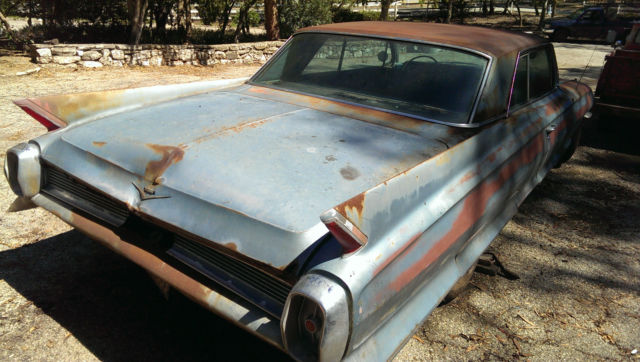 1962 Blue Cadillac DeVille Sedan