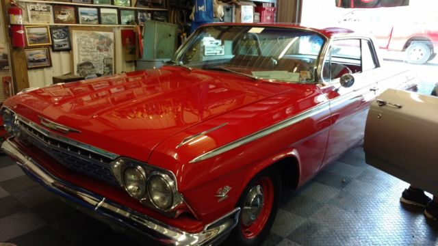 1962 Red Chevrolet Impala Coupe