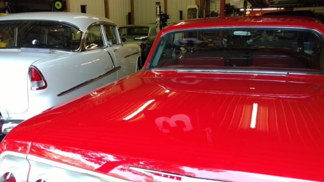 1962 Red Chevrolet Impala Coupe