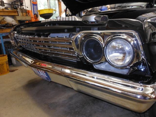 1962 Black Chevrolet Bel Air/150/210 2dr sedan