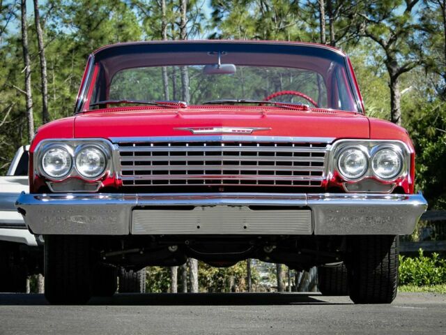 1962 Red Chevrolet Bel Air/150/210 2d : 2 Door Hard TOP