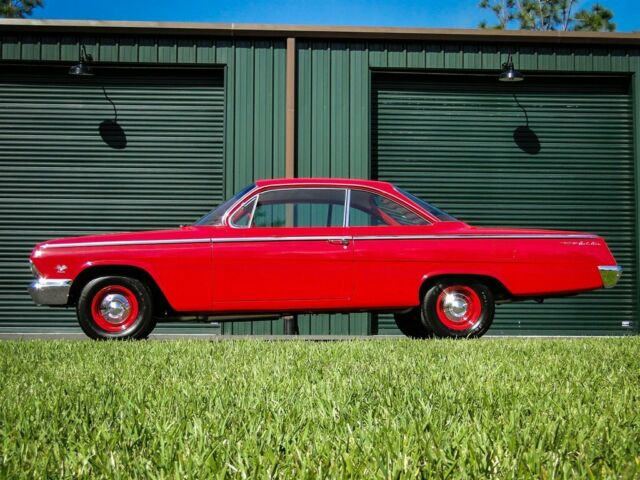 1962 Red Chevrolet Bel Air/150/210 2d : 2 Door Hard TOP