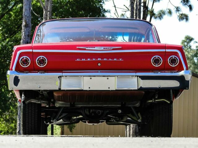 1962 Red Chevrolet Bel Air/150/210 2d : 2 Door Hard TOP