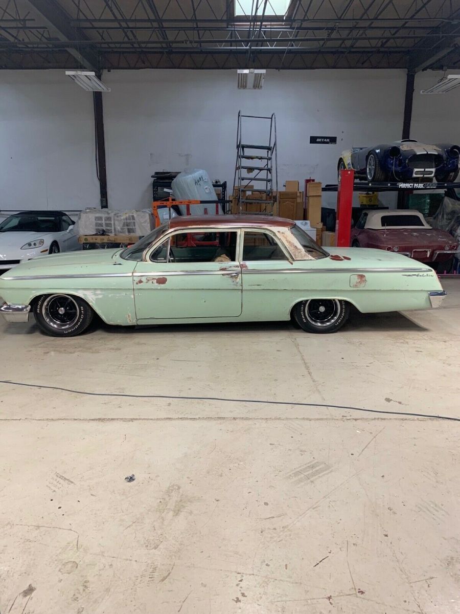 1962 Green Chevrolet Bel Air/150/210 2dr