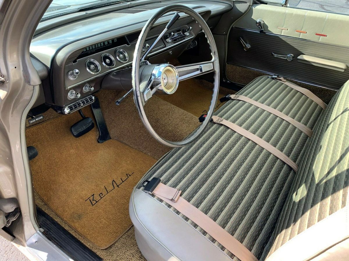 1962 Anniversary Gold Metalic Chevrolet Bel Air/150/210 Station Wagon