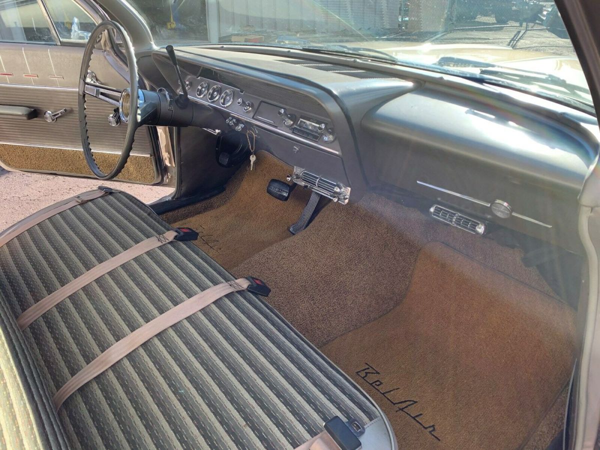 1962 Anniversary Gold Metalic Chevrolet Bel Air/150/210 Station Wagon