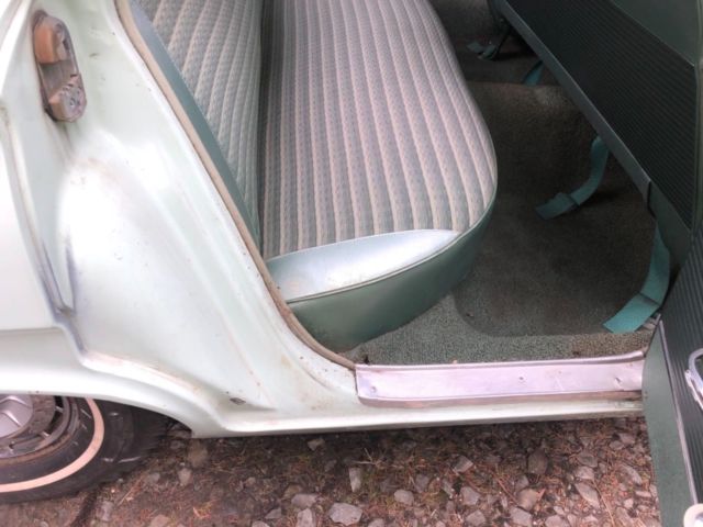 1962 Light green Chevrolet Bel Air/150/210 Coupe