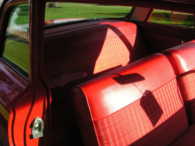 1962 Roman Red Chevrolet Biscayne Sedan