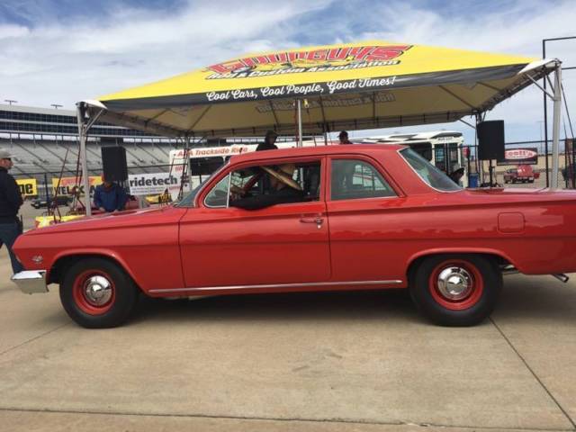 1962 Roman Red Chevrolet Biscayne Sedan