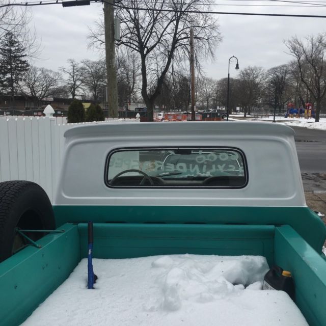 1962 Green Chevrolet C-10 Crew Cab Pickup
