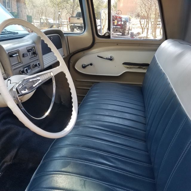 1962 Blue Chevrolet C-10 Standard Cab Pickup