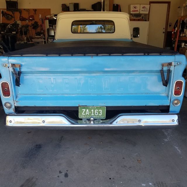 1962 Blue Chevrolet C-10 Standard Cab Pickup
