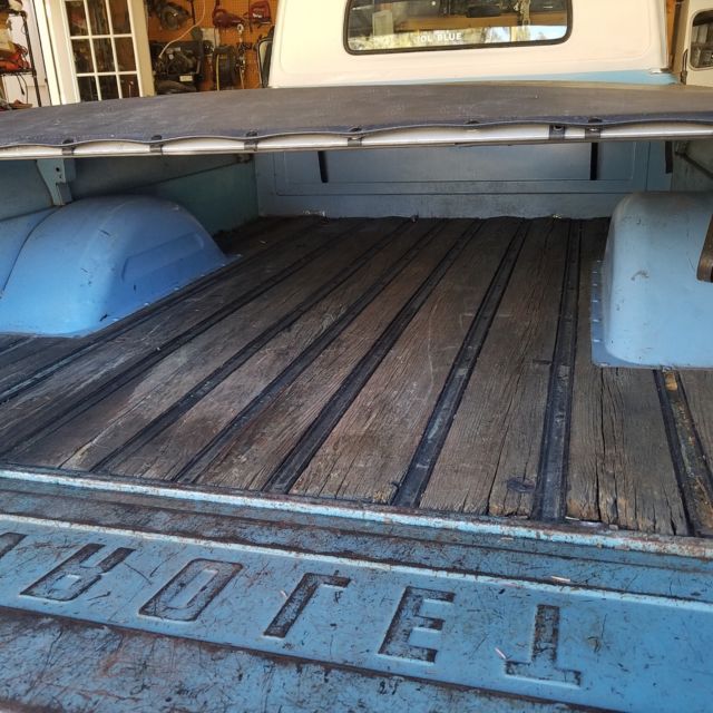1962 Blue Chevrolet C-10 Standard Cab Pickup