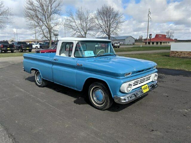 1962 Blue Chevrolet C-10 Standard Cab Pickup
