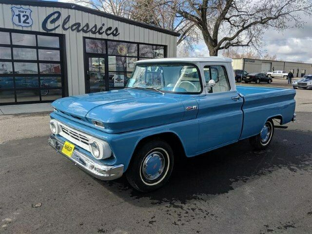1962 Blue Chevrolet C-10 Standard Cab Pickup