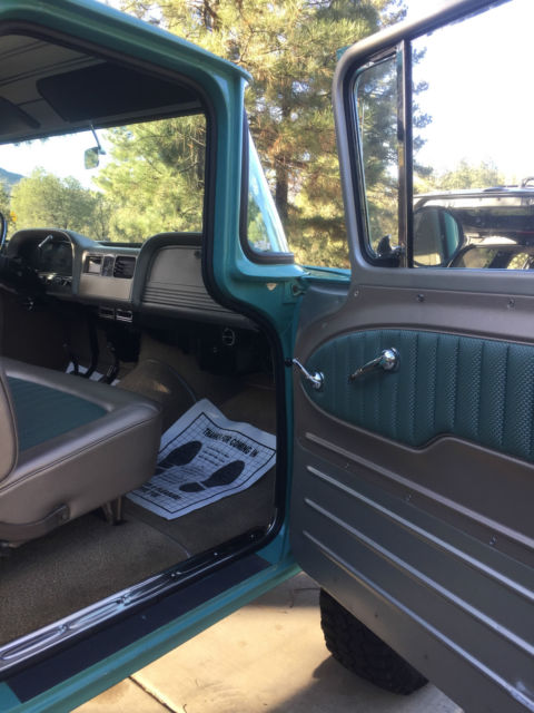 1962 green Chevrolet C-10 pickup