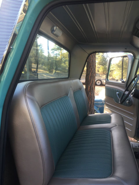 1962 green Chevrolet C-10 pickup