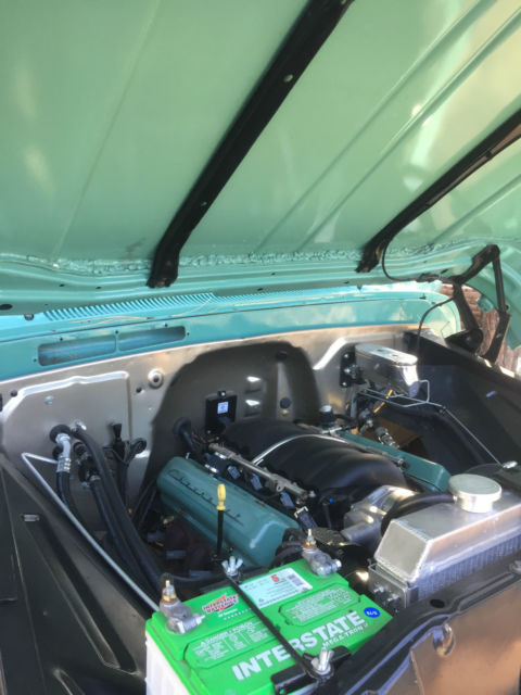 1962 green Chevrolet C-10 pickup