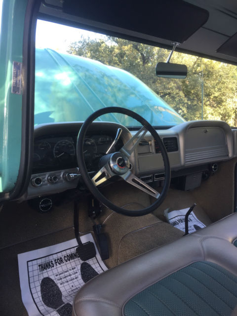 1962 green Chevrolet C-10 pickup