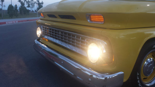 1962 Yellow Chevrolet C-10 U/K