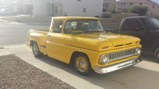 1962 Yellow Chevrolet C-10 U/K