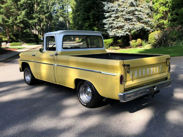 1962 Yellow Chevrolet C-10 Standard Cab Pickup