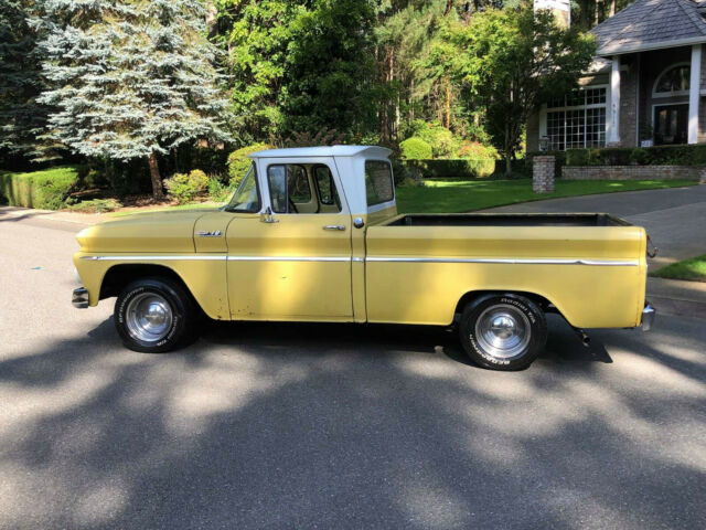 1962 Yellow Chevrolet C-10 Standard Cab Pickup
