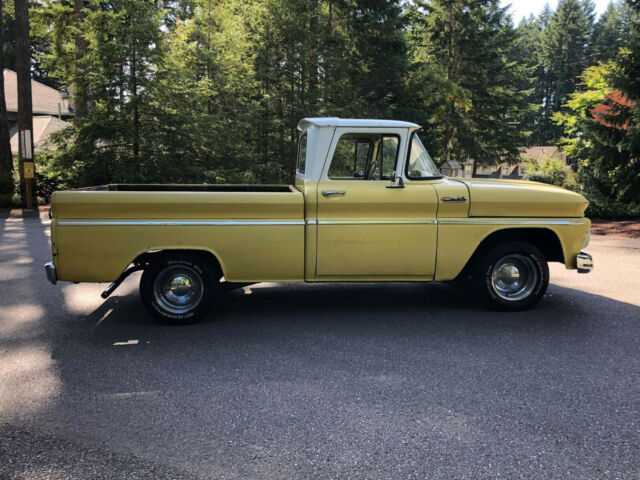 1962 Yellow Chevrolet C-10 Standard Cab Pickup