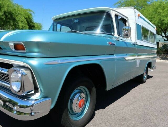1962 Teal Chevrolet C-10 Pickup Truck