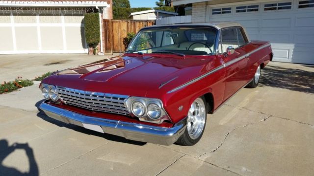 1962 Red Chevrolet Impala Coupe