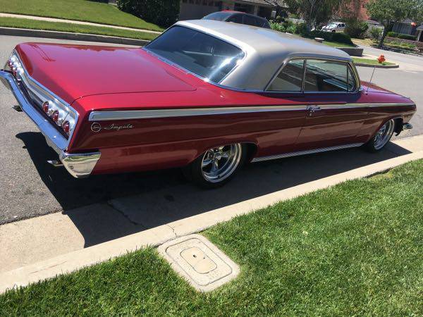 1962 Red Chevrolet Impala Coupe