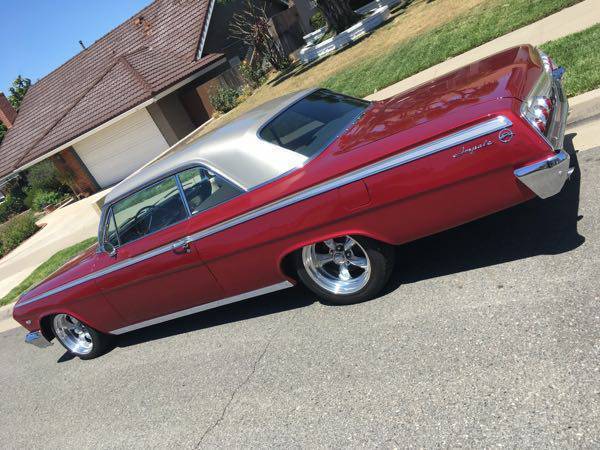 1962 Red Chevrolet Impala Coupe