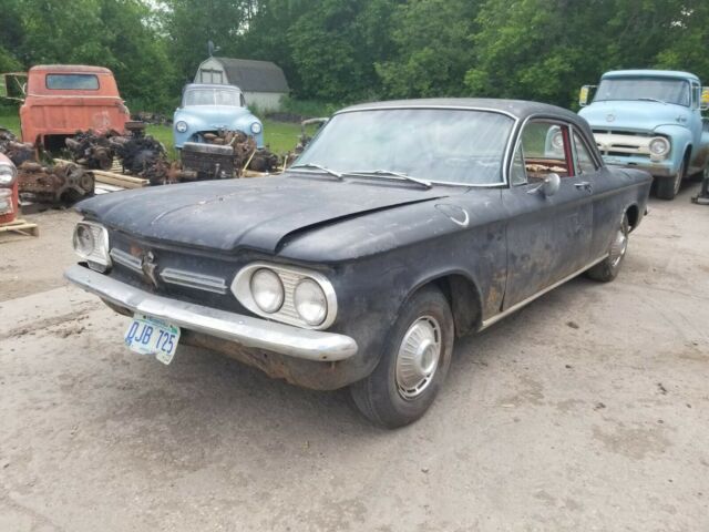 1962 Black Chevrolet Corvair Sedan
