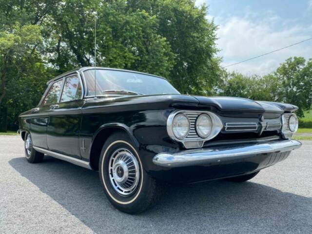 1962 Black Chevrolet Corvair Sedan