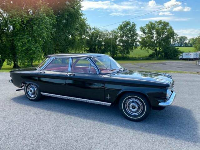 1962 Black Chevrolet Corvair Sedan