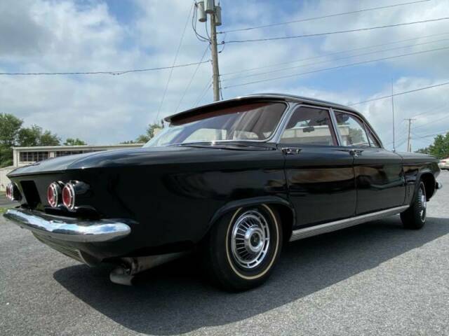 1962 Black Chevrolet Corvair Sedan