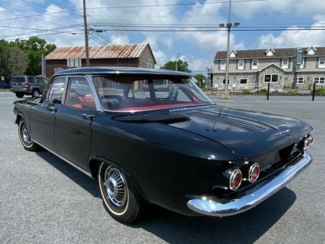 1962 Black Chevrolet Corvair Sedan