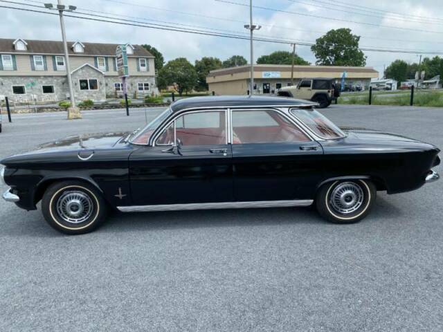 1962 Black Chevrolet Corvair Sedan