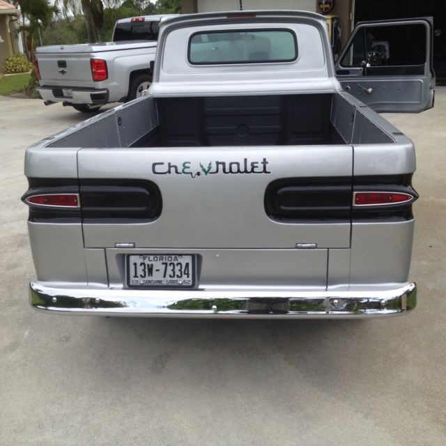 1962 Silver/Black Chevrolet Corvair Standard Cab Pickup