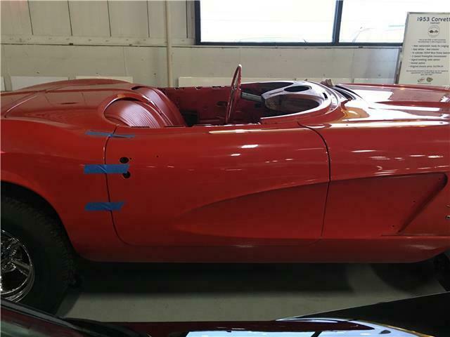 1962 Red Chevrolet Corvette --