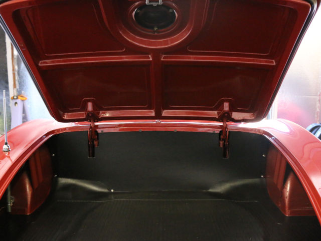 1962 Burgundy Chevrolet Corvette Convertible