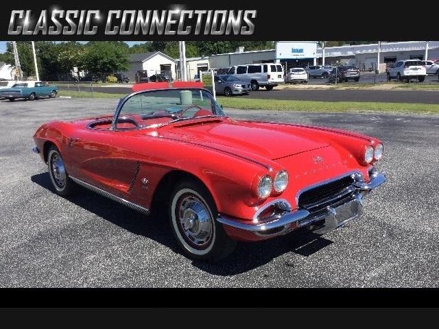 1962 Red Chevrolet Corvette --