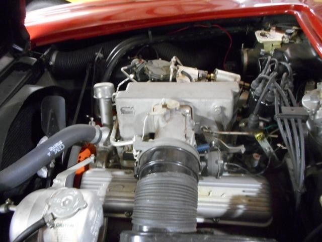 1962 Red Chevrolet Corvette --